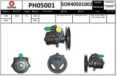 Hydraulické čerpadlo, řízení EAI PH05001