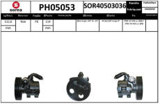 Hydraulické čerpadlo, řízení EAI PH05053