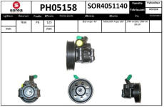 Hydraulické čerpadlo, řízení EAI PH05158