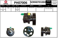 Hydraulické čerpadlo, řízení EAI PH07006