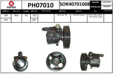 Hydraulické čerpadlo, řízení EAI PH07010