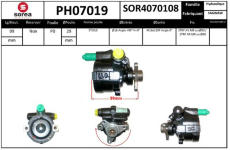 Hydraulické čerpadlo, řízení EAI PH07019