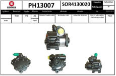 Hydraulické čerpadlo, řízení EAI PH13007