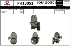 Hydraulické čerpadlo, řízení EAI PH13051