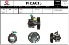 Hydraulické čerpadlo, řízení EAI PH16015