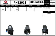 Hydraulické čerpadlo, řízení EAI PH52013