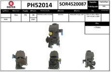 Hydraulické čerpadlo, řízení EAI PH52014