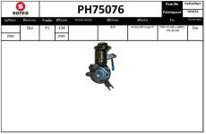 Hydraulické čerpadlo, řízení EAI PH75076