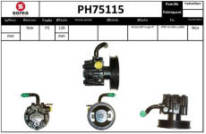 Hydraulické čerpadlo, řízení EAI PH75115