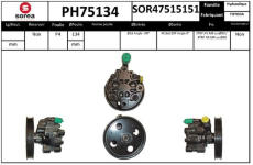 Hydraulické čerpadlo, řízení EAI PH75134