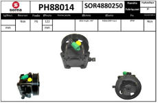 Hydraulické čerpadlo, řízení EAI PH88014