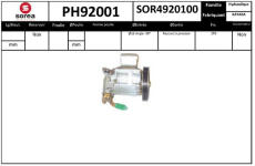 Hydraulické čerpadlo, řízení EAI PH92001