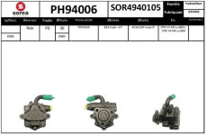 Hydraulické čerpadlo, řízení EAI PH94006