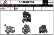 Hydraulické čerpadlo, řízení EAI SOR4070280