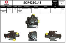 Hydraulické čerpadlo, řízení EAI SOR4230148