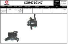 Hydraulické čerpadlo, řízení EAI SOR4710147