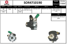 Hydraulické čerpadlo, řízení EAI SOR4710190