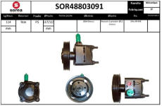 Hydraulické čerpadlo, řízení EAI SOR48803091