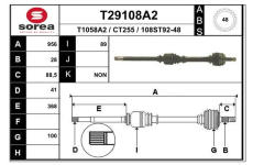 Hnací hřídel EAI T29108A2