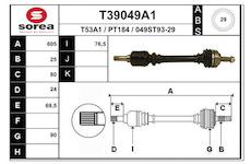 Hnací hřídel EAI T39049A1
