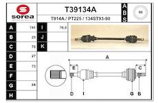 Hnací hřídel EAI T39134A