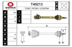 Hnací hřídel EAI T49213