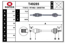 Hnací hřídel EAI T49285