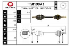 Hnací hřídel EAI T58199A1