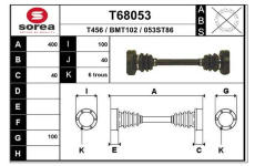 Hnací hřídel EAI T68053