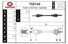 Hnací hřídel EAI T68144