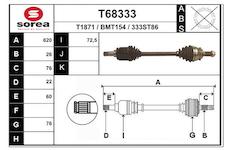 Hnací hřídel EAI T68333