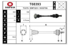 Hnací hřídel EAI T68393