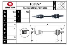 Hnací hřídel EAI T68557