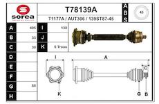 Hnací hřídel EAI T78139A