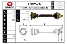 Hnací hřídel EAI T78252A