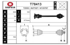Hnací hřídel EAI T78413