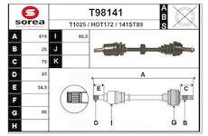 Hnací hřídel EAI T98141