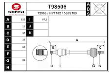 Hnací hřídel EAI T98506