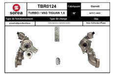 Dmychadlo, plnění EAI TBR0124