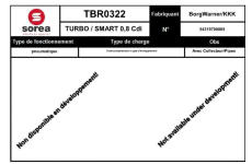 Dmychadlo, plnění EAI TBR0322
