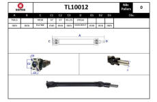 Kloubovy hridel, pohon napravy EAI TL10012