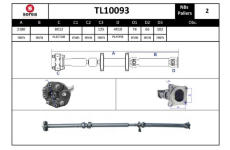 Kloubovy hridel, pohon napravy EAI TL10093