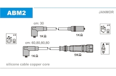 Sada kabelů pro zapalování JANMOR ABM2