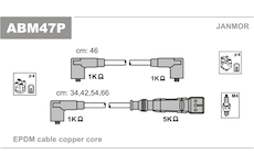 Sada kabelů pro zapalování JANMOR ABM47P