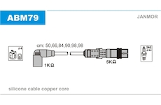 Sada kabelů pro zapalování JANMOR ABM79