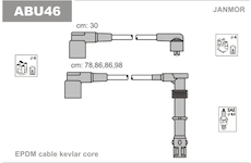 Sada kabelů pro zapalování JANMOR ABU46