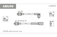 Sada kabelů pro zapalování JANMOR ABU56
