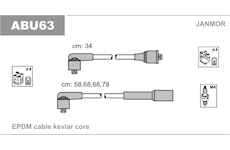 Sada kabelů pro zapalování JANMOR ABU63