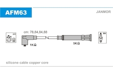 Sada kabelů pro zapalování JANMOR AFM63