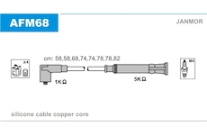 Sada kabelů pro zapalování JANMOR AFM68